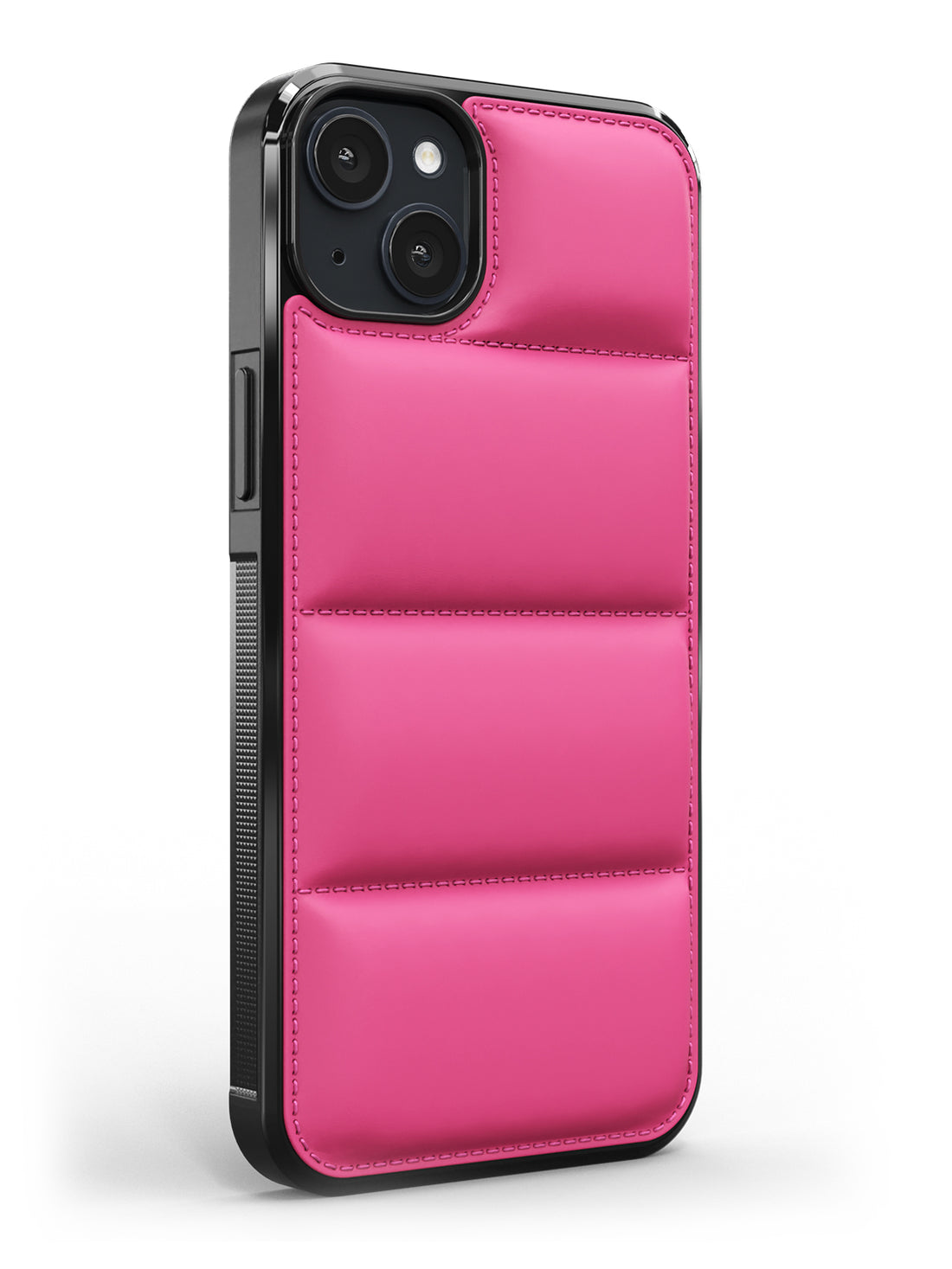 iPhone 14 Plus Pink Puffer Case