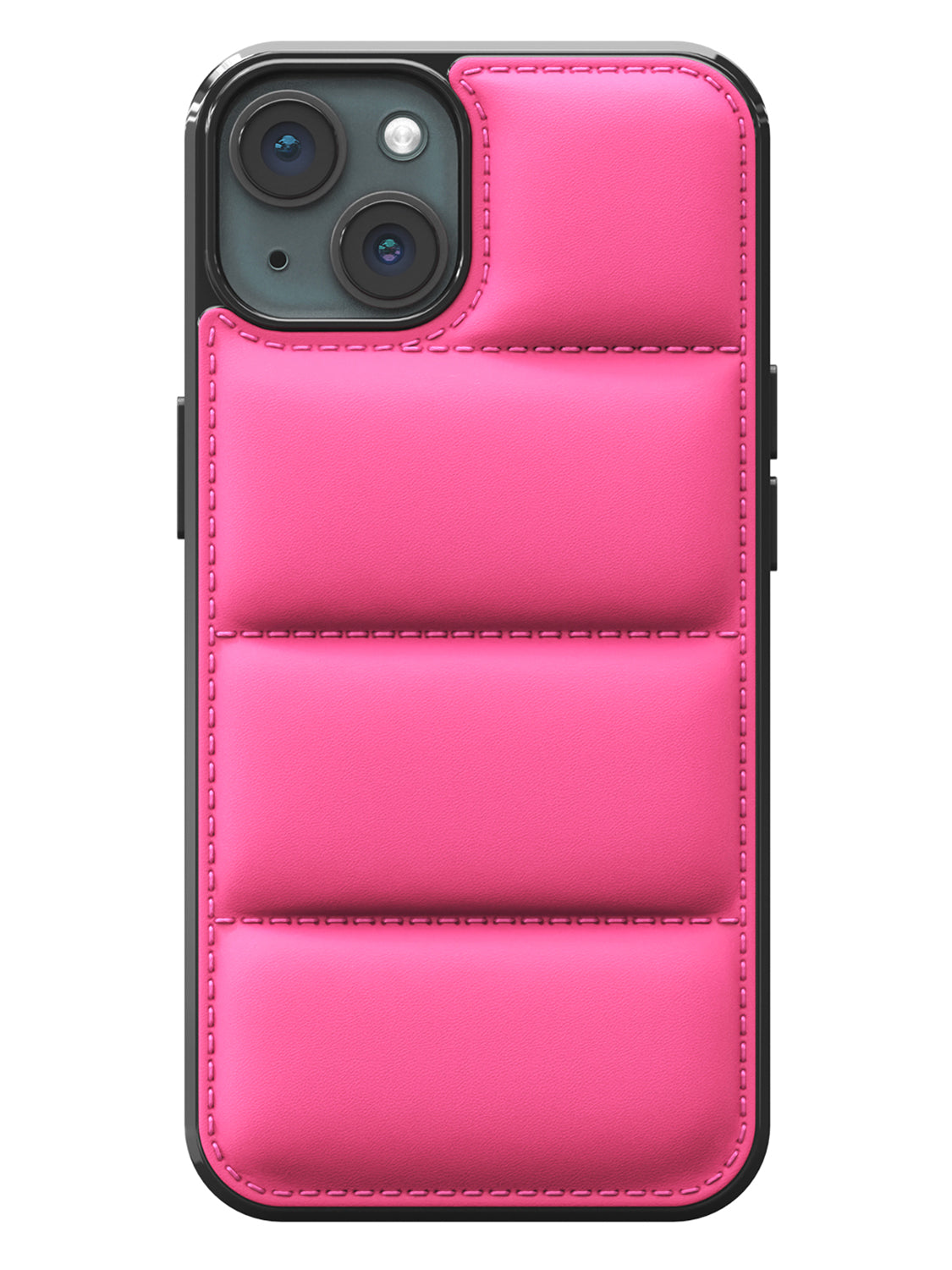Customise Puffer Case 2.0 - iPhone 15 (Hot Pink)