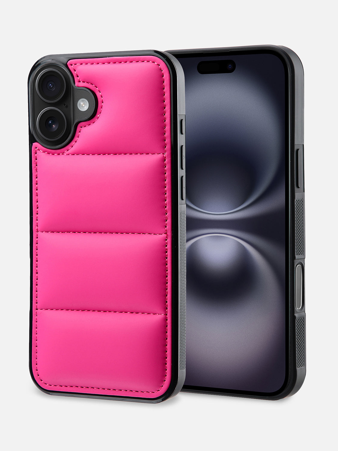 Puffer Case 2.0 - iPhone 16 Plus (Hot Pink)
