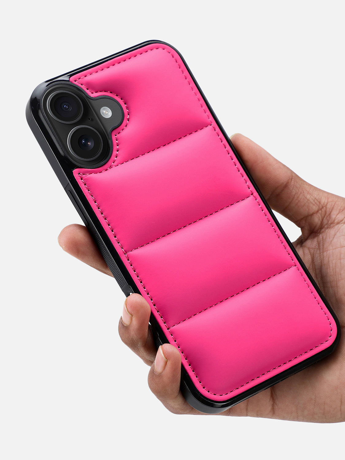 Puffer Case 2.0 - iPhone 16 Plus (Hot Pink)