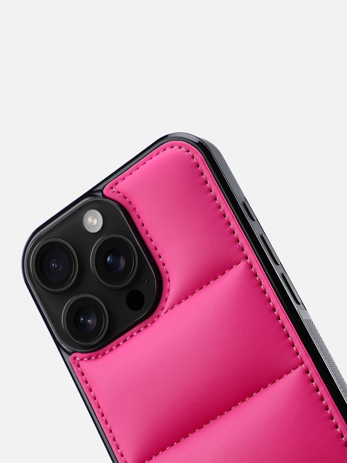 Puffer Case 2.0 - iPhone 16 Pro (Hot Pink)