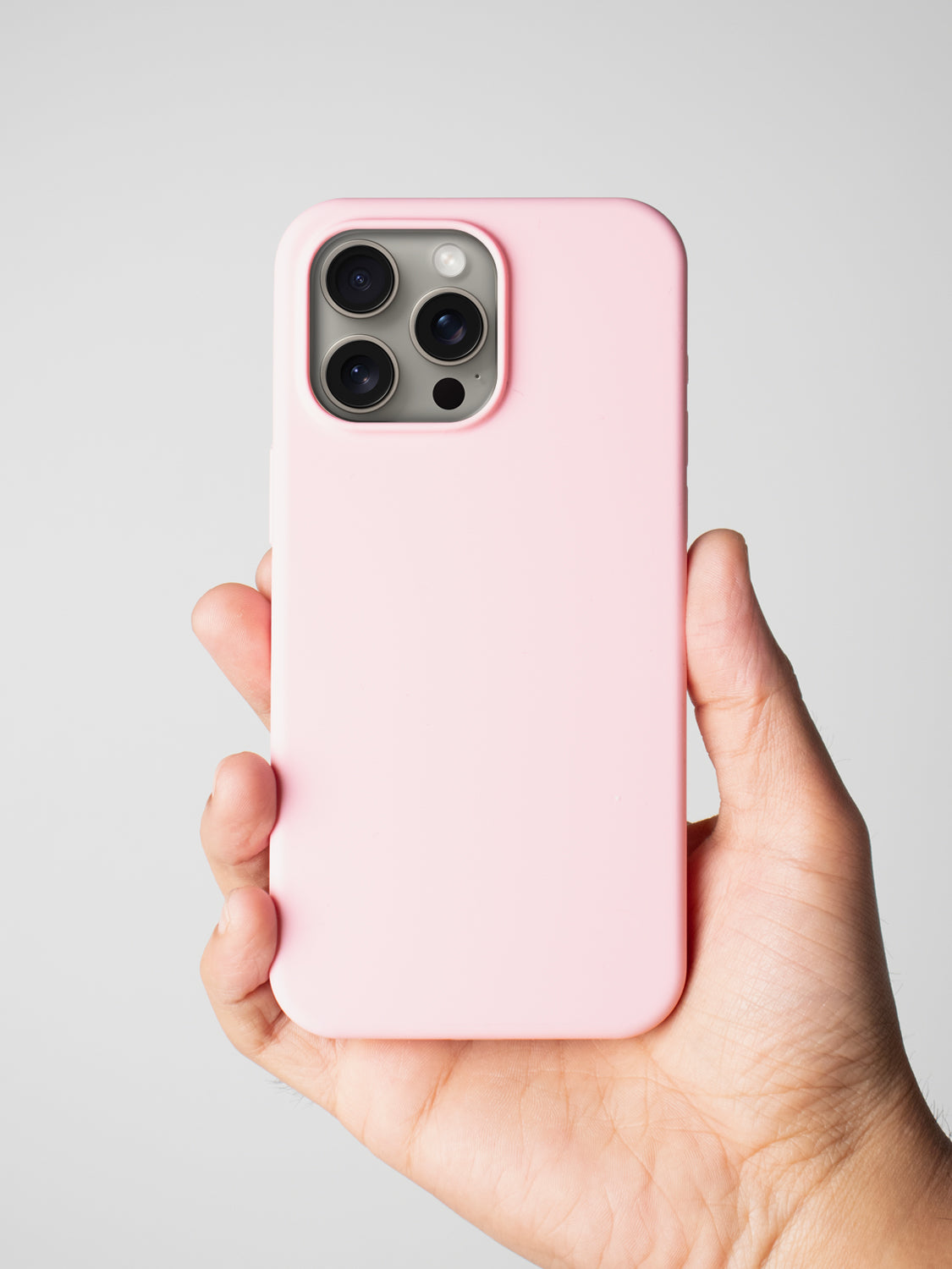 Silicone Case - iPhone 12 (Baby Pink)