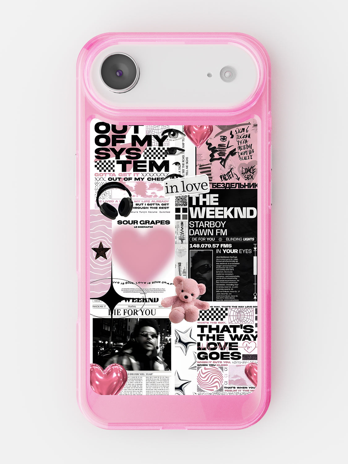 Starboy Clear Case - iPhone Air (Pink)