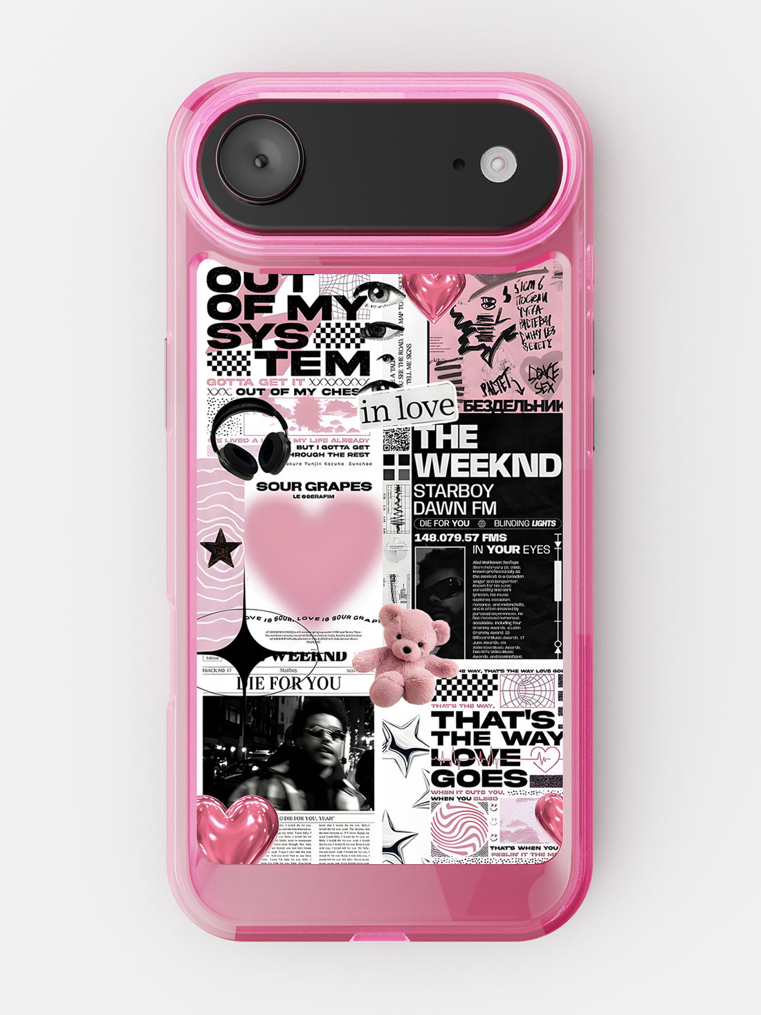 Starboy Clear Case - iPhone Air (Pink)