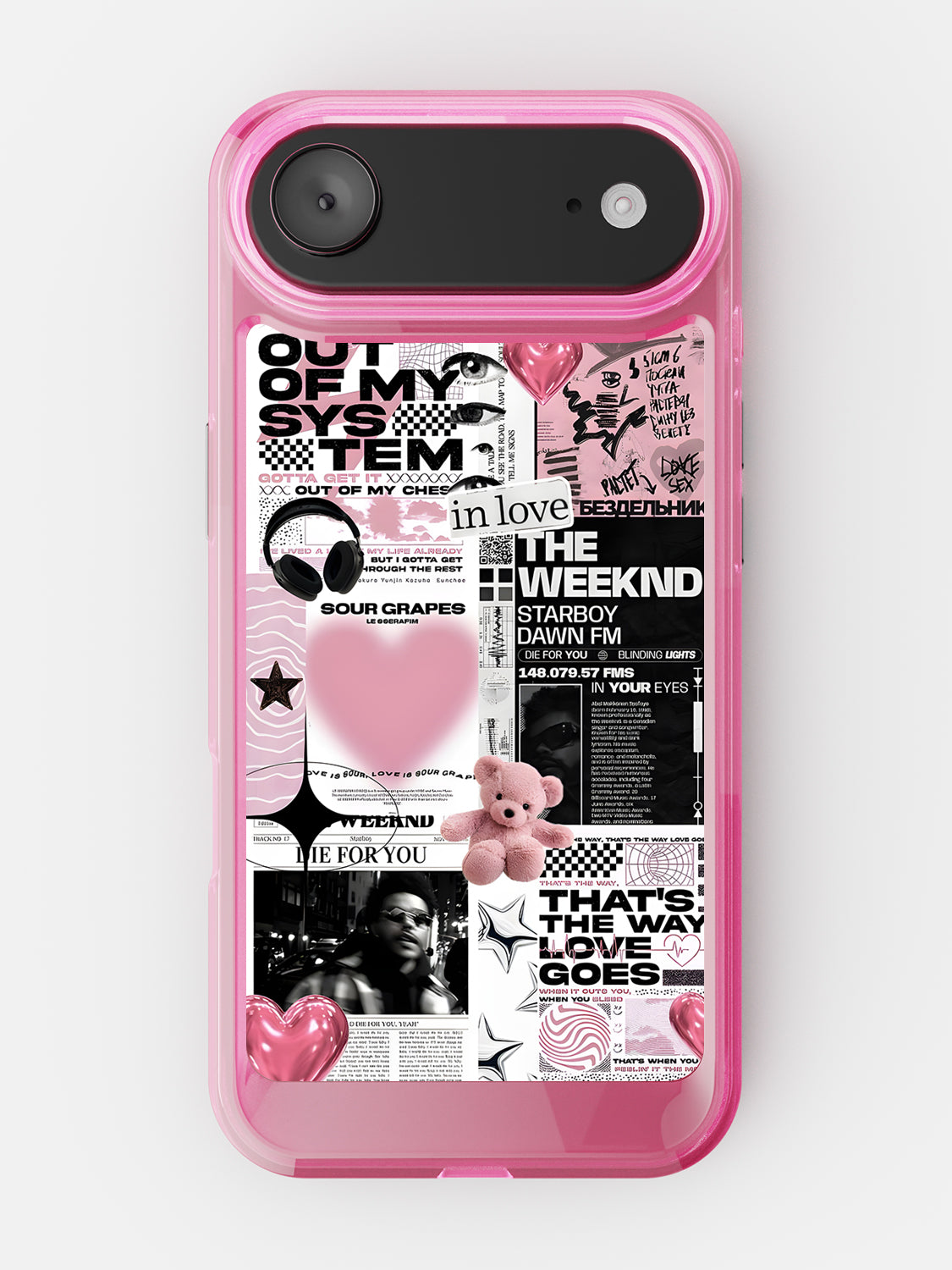 Starboy Clear Case - iPhone Air (Pink)