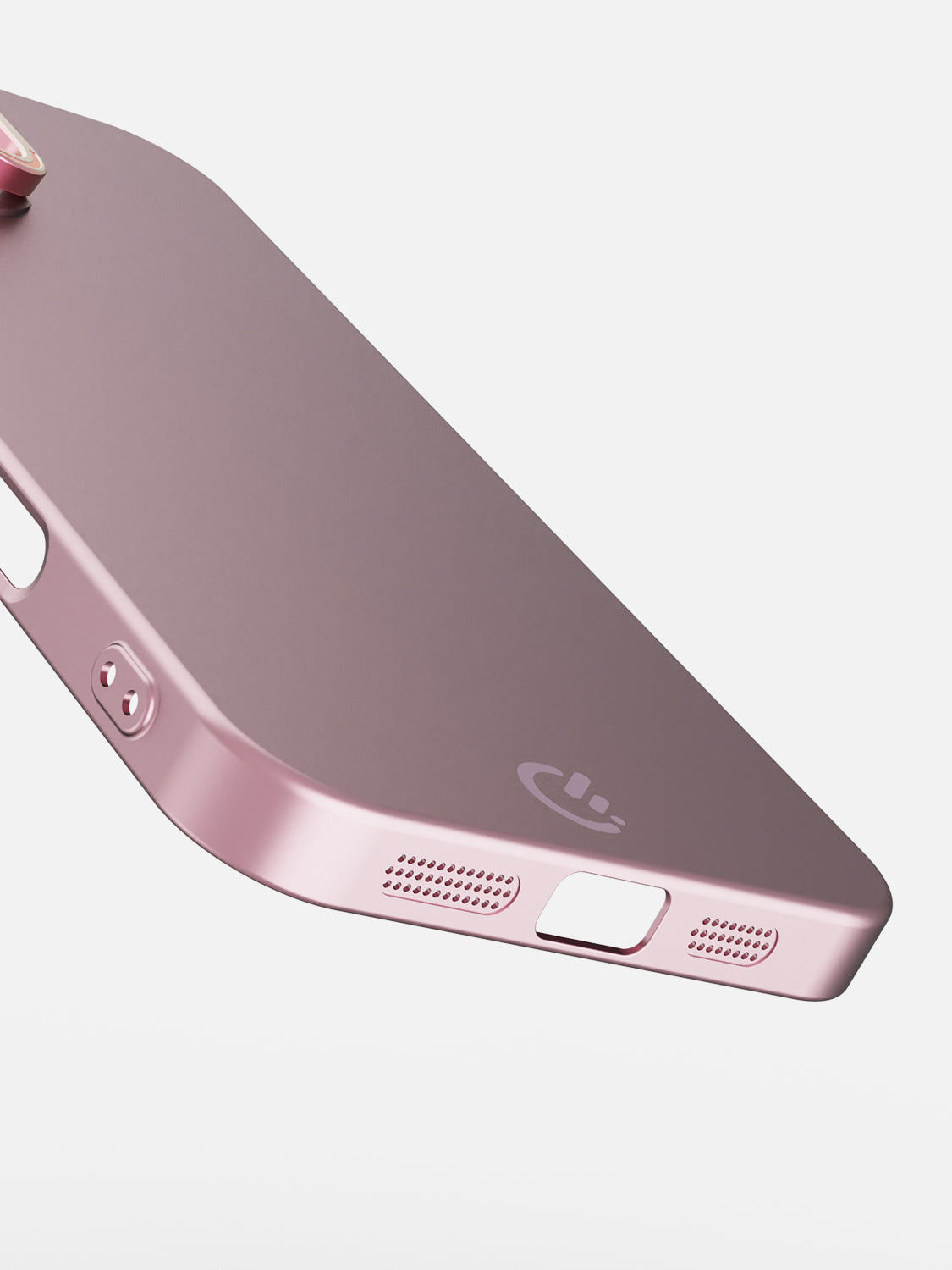 Solid Shade Snap Hard Case with Lens Guard & Stand - iPhone 16 Plus (Pink)