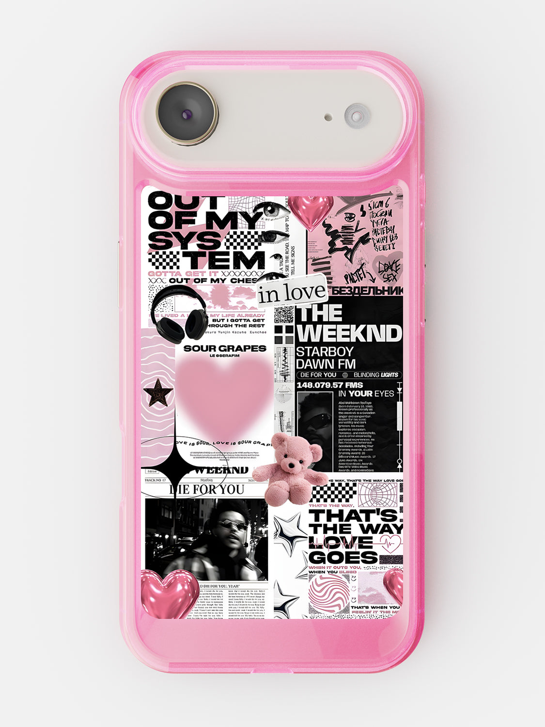 Starboy Clear Case - iPhone Air (Pink)