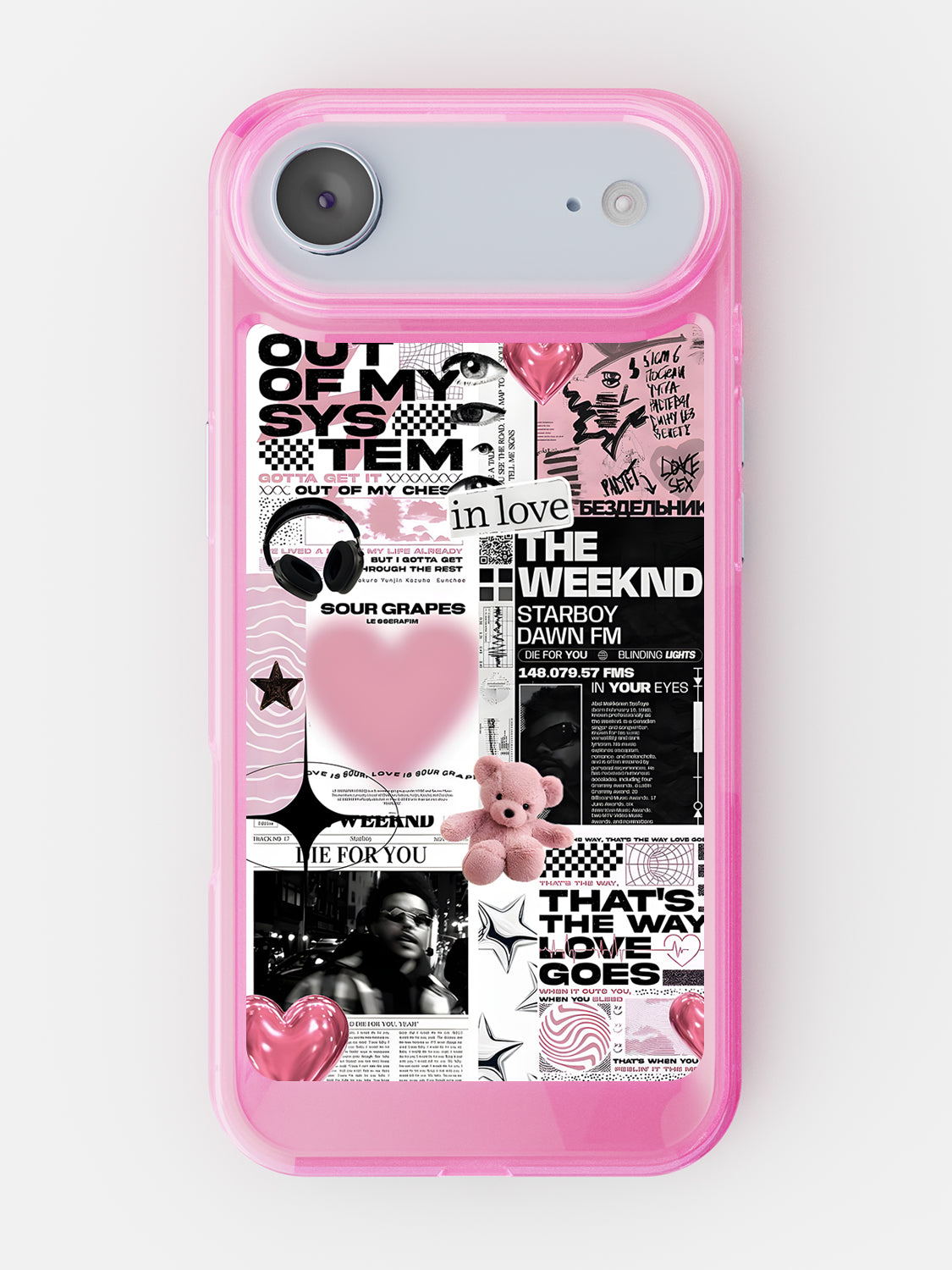 Starboy Clear Case - iPhone Air (Pink)