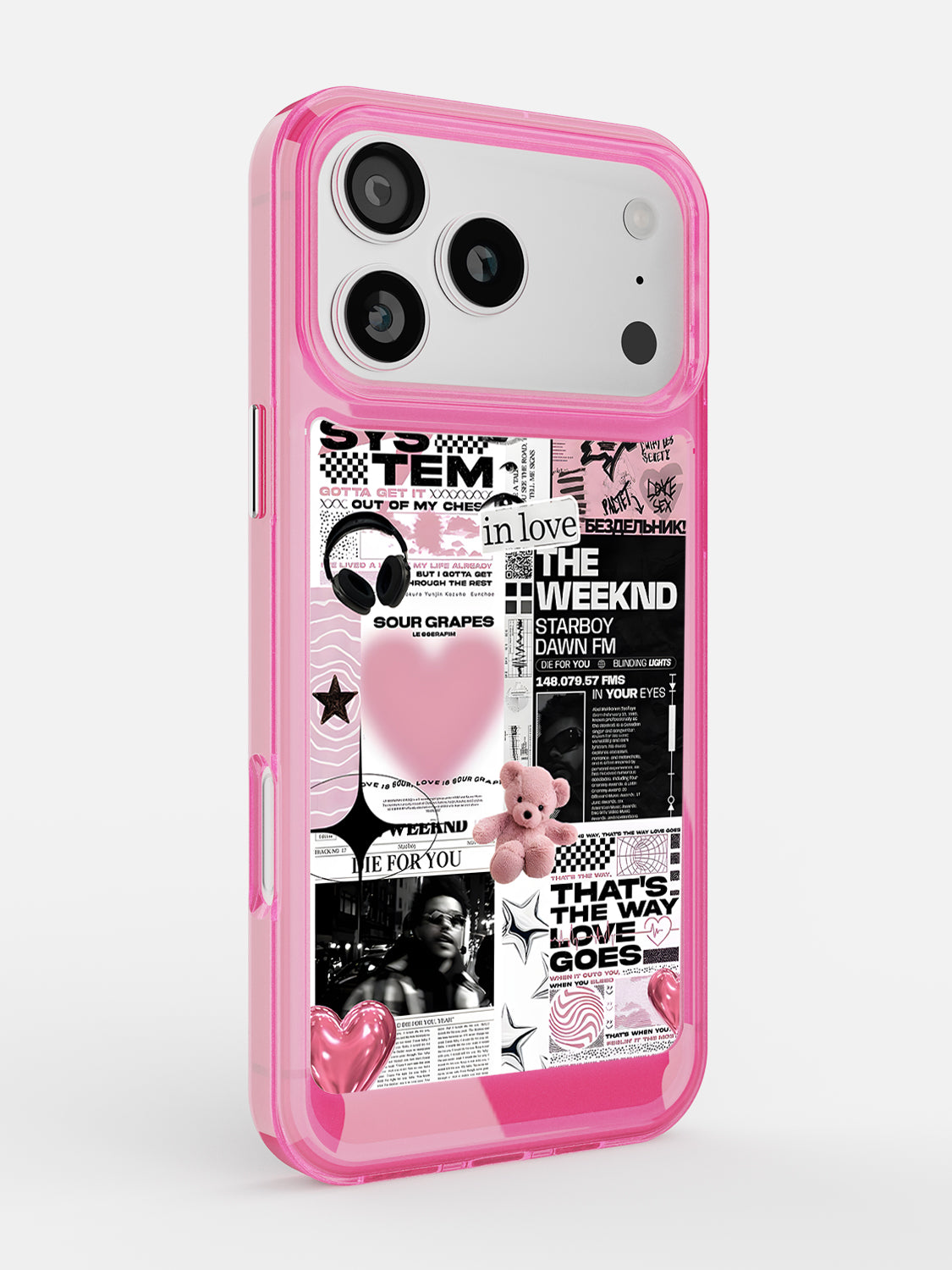 Starboy Clear Case - iPhone 17 Pro (Pink)