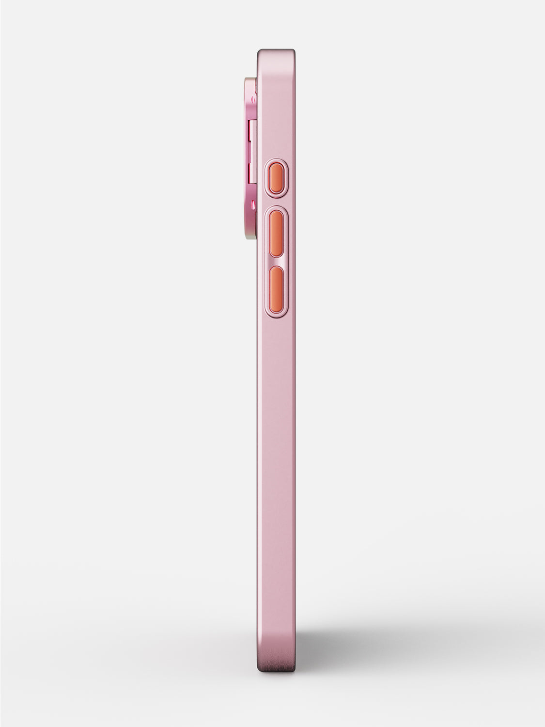Solid Shade Snap Hard Case with Lens Guard & Stand - iPhone 16 Pro Max (Pink)