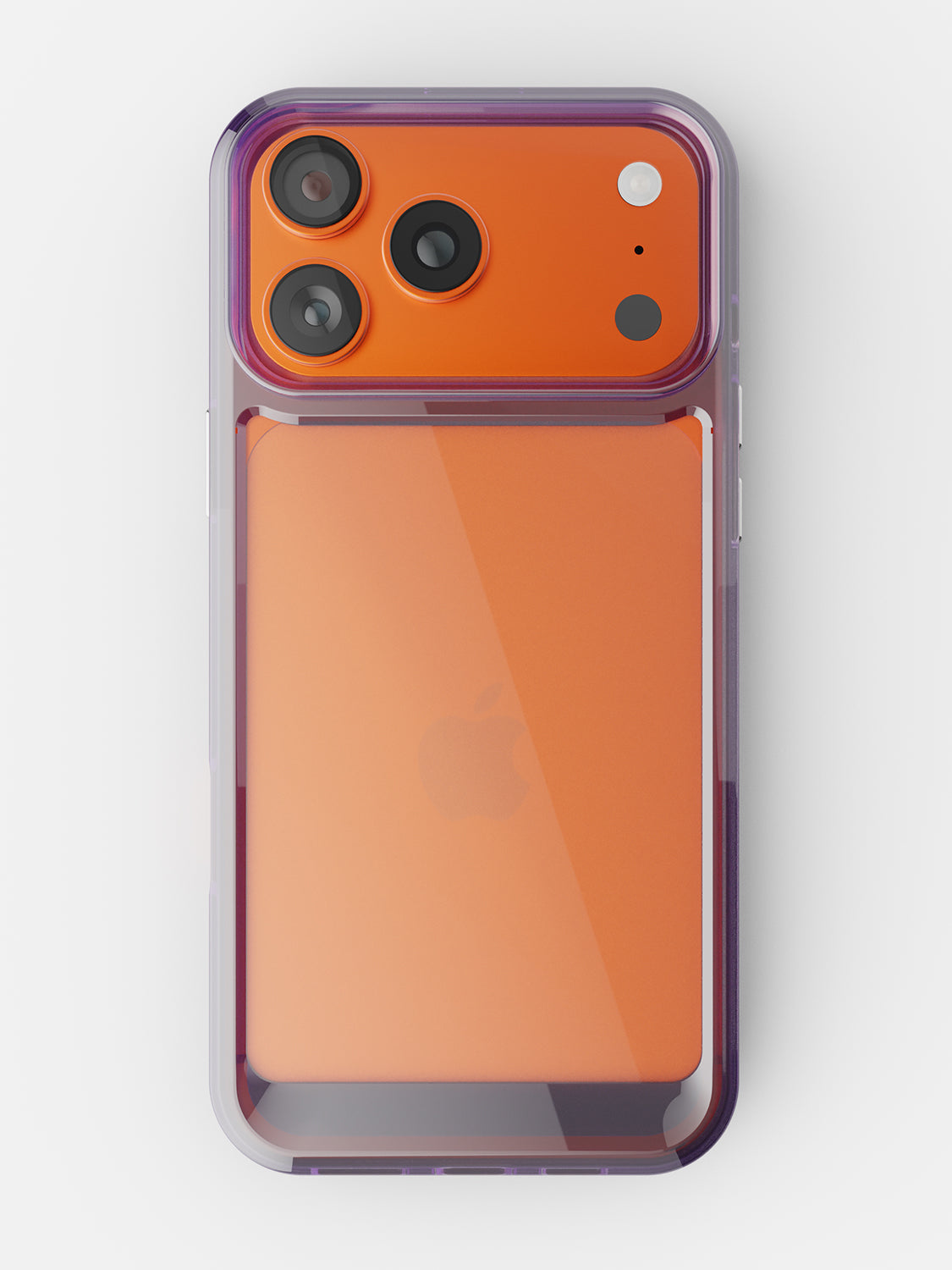 Clear Case - iPhone 17 Pro Max (Purple)