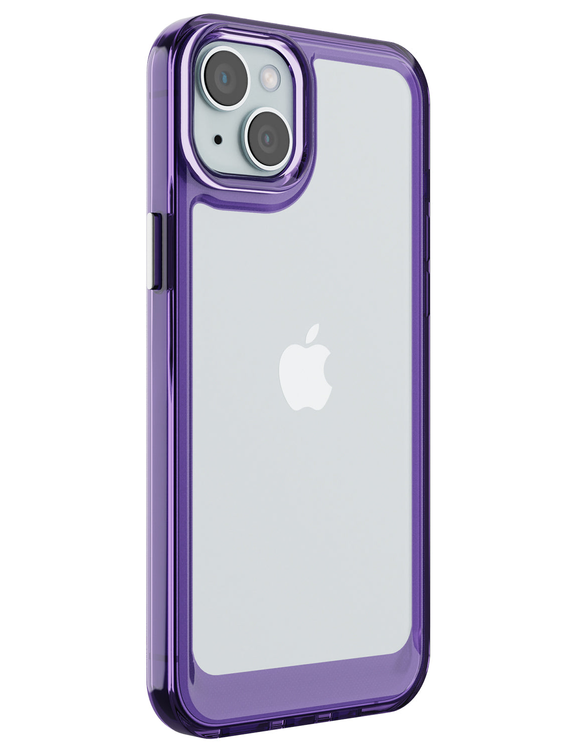Clear Case - iPhone 15 Plus (Purple)