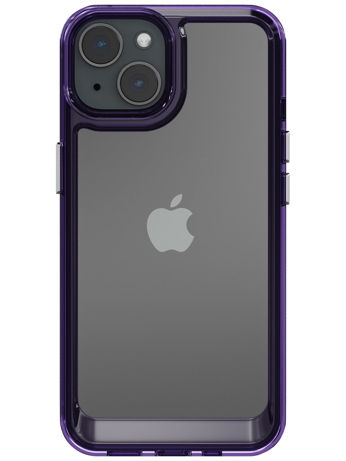 Clear Case - iPhone 15 (Purple)