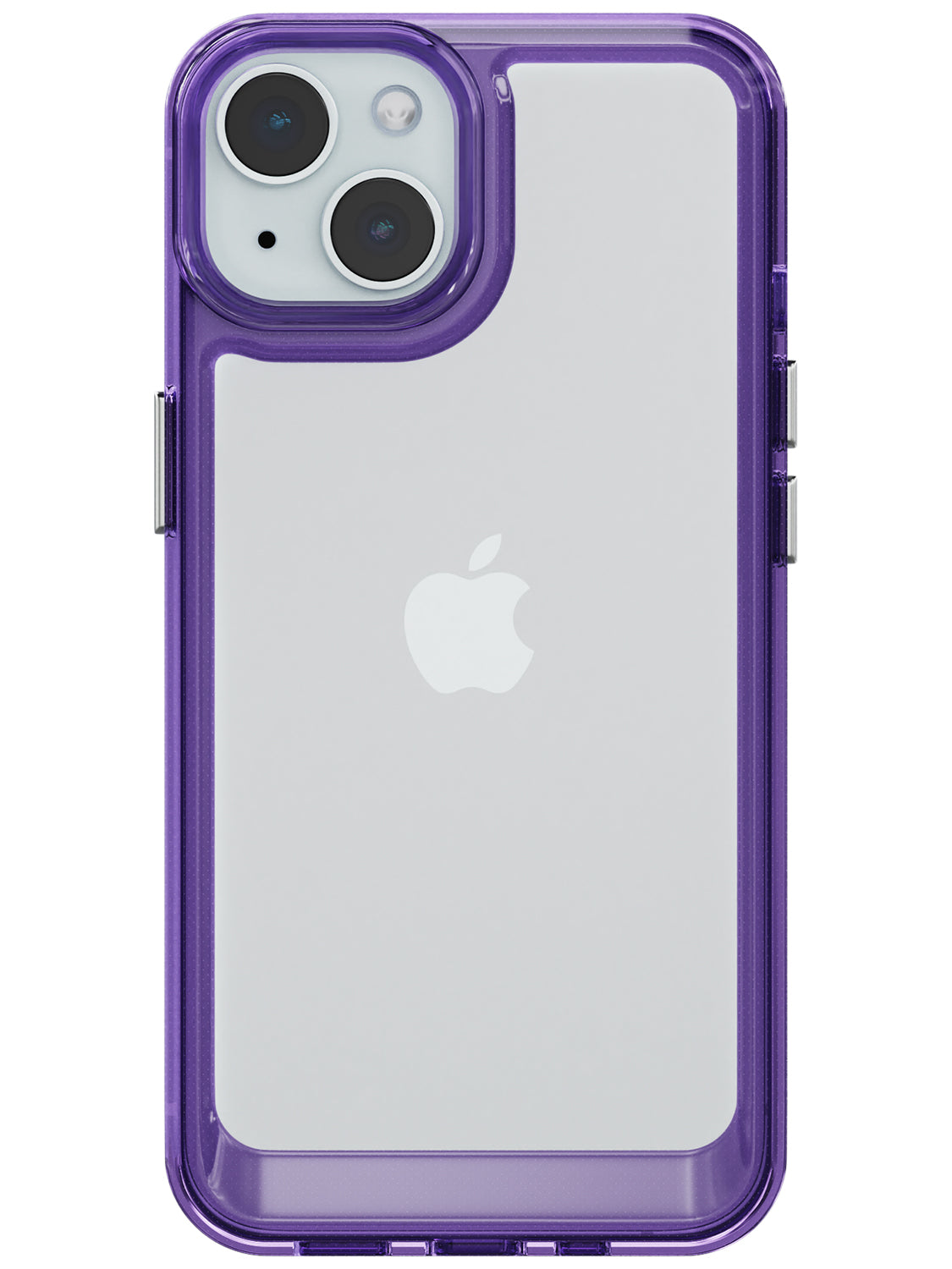 Clear Case - iPhone 15 (Purple)
