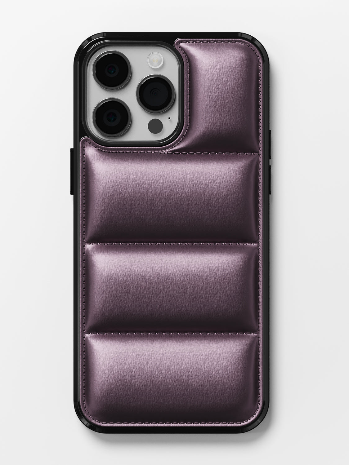 iPhone 14 Pro Max Purple Puffer Case