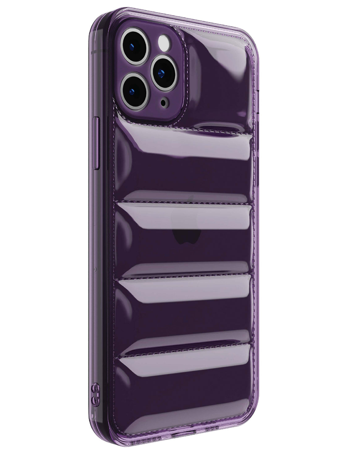 Clear Puffer Case - iPhone 11 Pro (Purple - Clear)