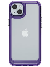 Clear Case - iPhone 15 Plus (Purple)