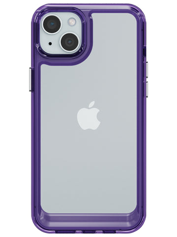 Clear Case - iPhone 15 Plus (Purple)