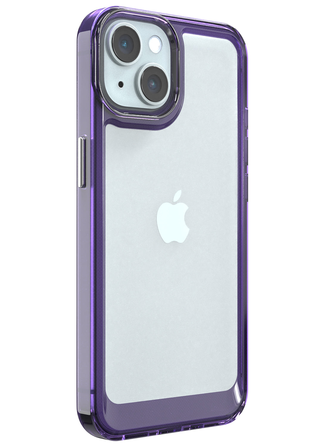 Clear Case - iPhone 15 (Purple)