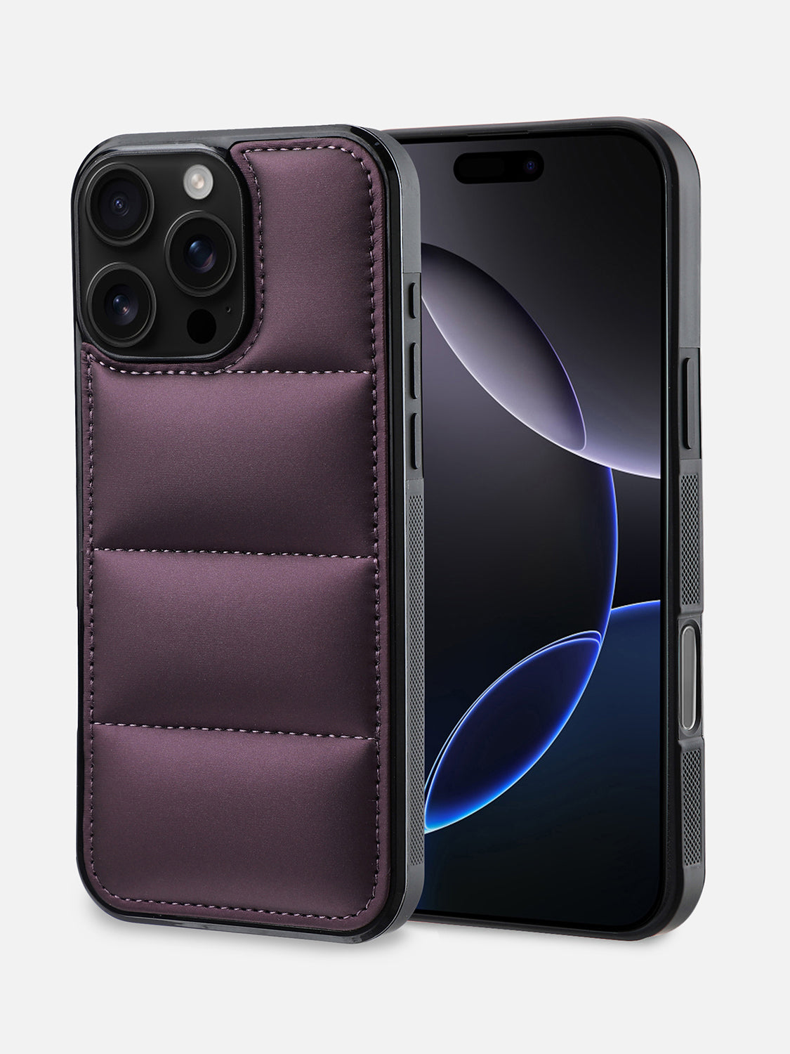 Puffer Case 2.0 - iPhone 16 Pro (Metallic Purple)