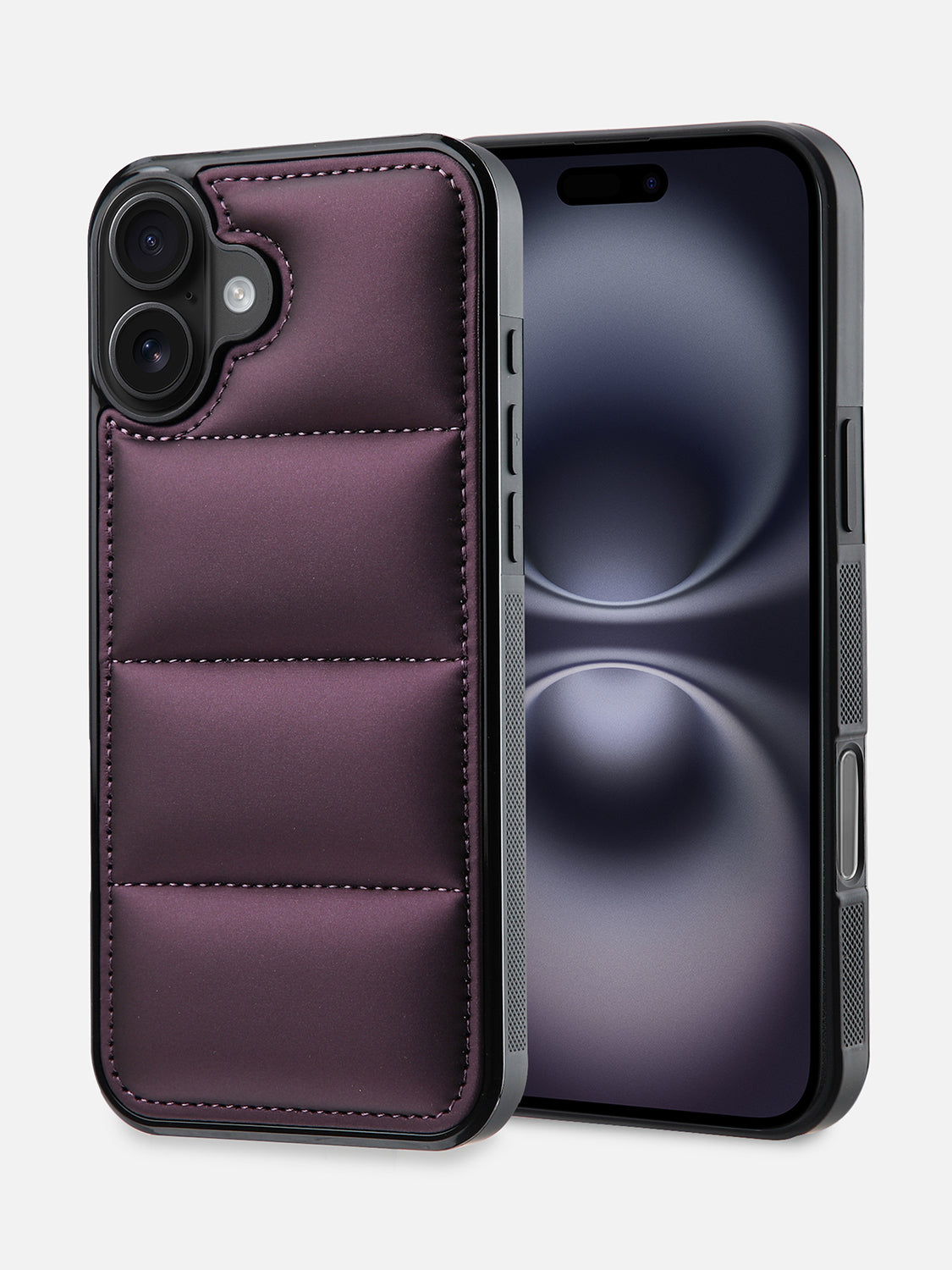 Puffer Case 2.0 - iPhone 16 (Metallic Purple)