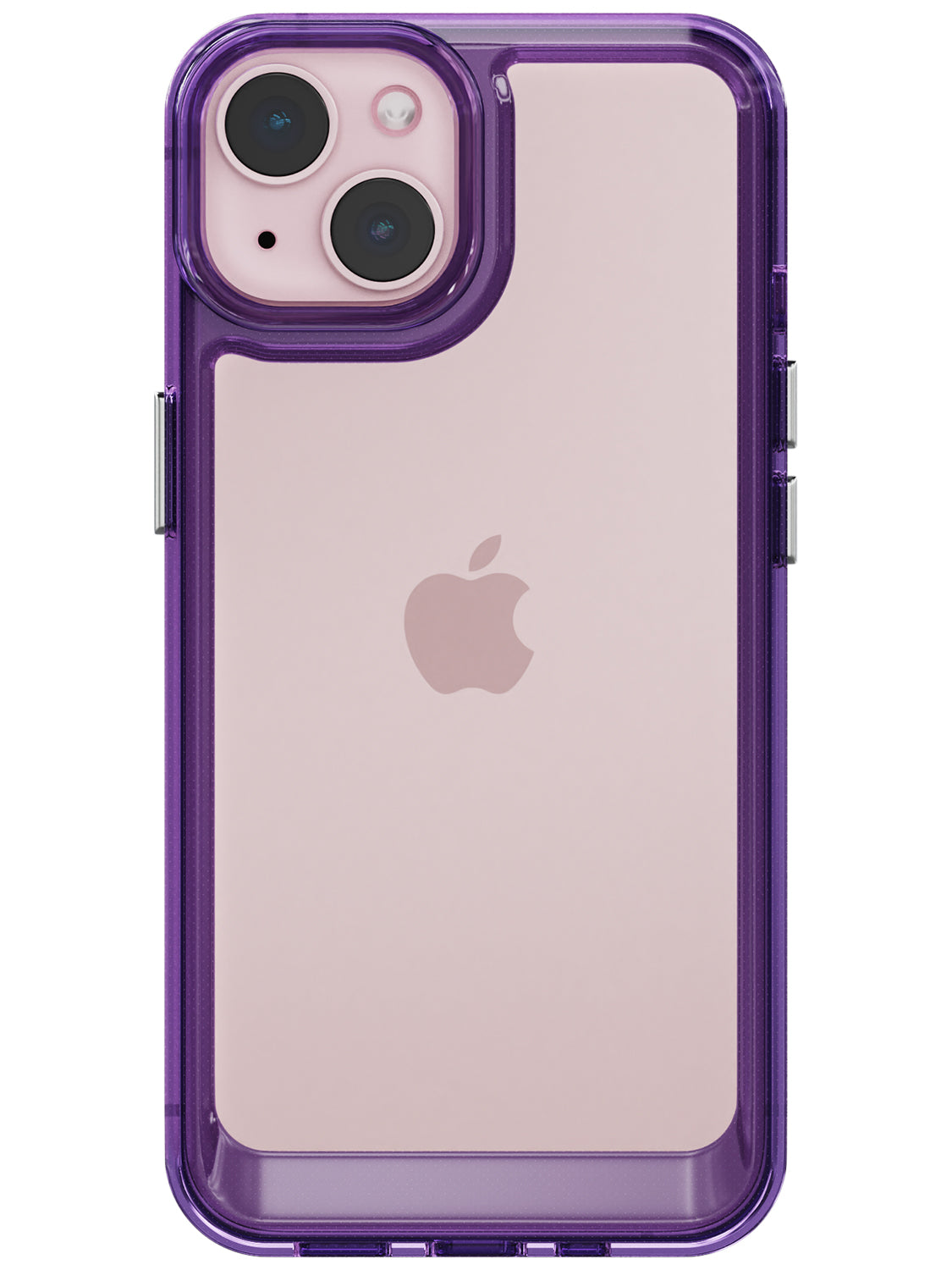 Clear Case - iPhone 15 (Purple)