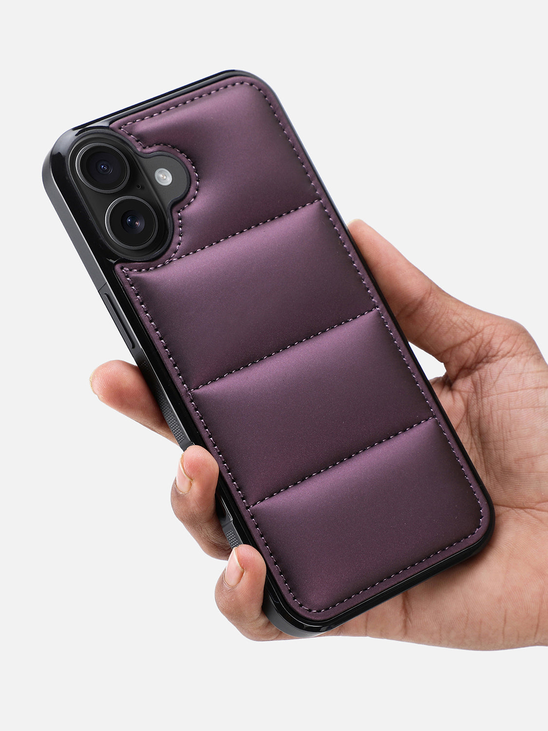 Puffer Case 2.0 - iPhone 16 (Metallic Purple)