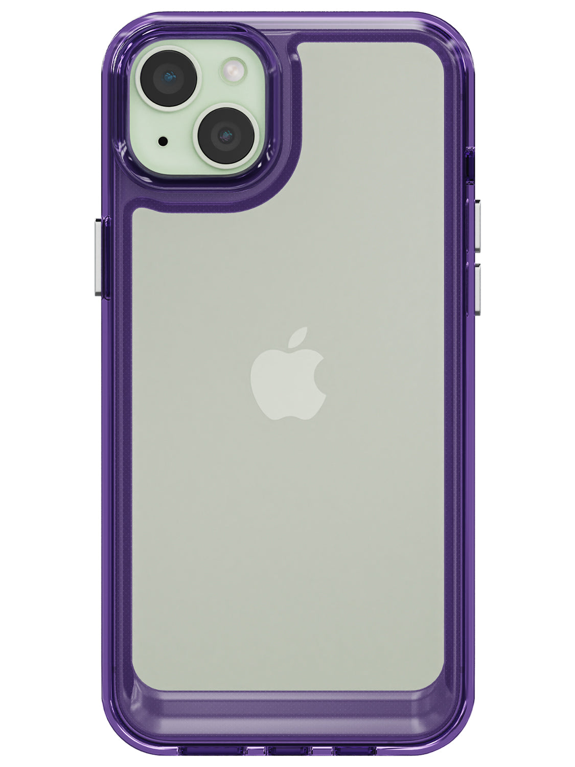Clear Case - iPhone 15 Plus (Purple)