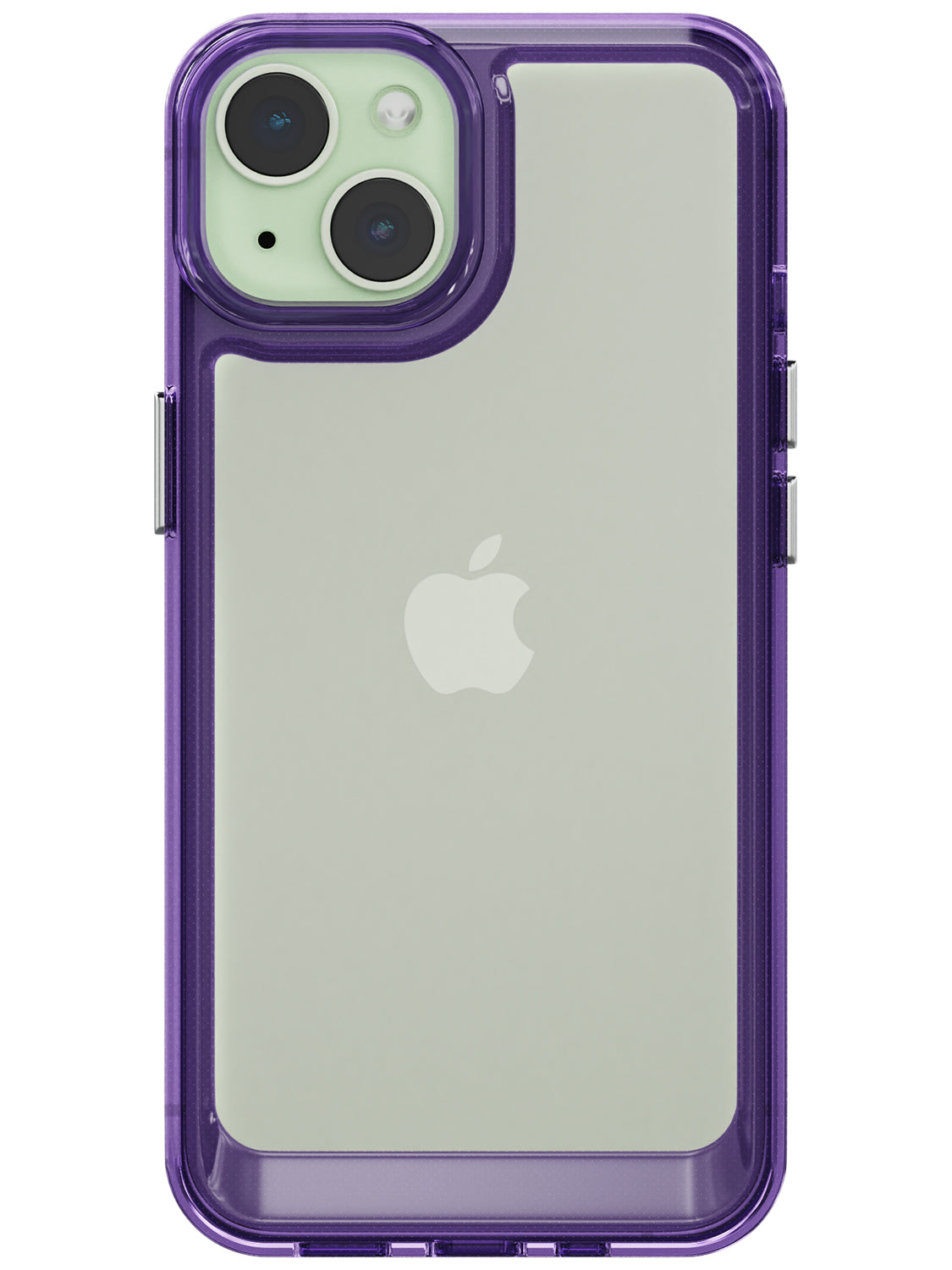 Clear Case - iPhone 15 (Purple)