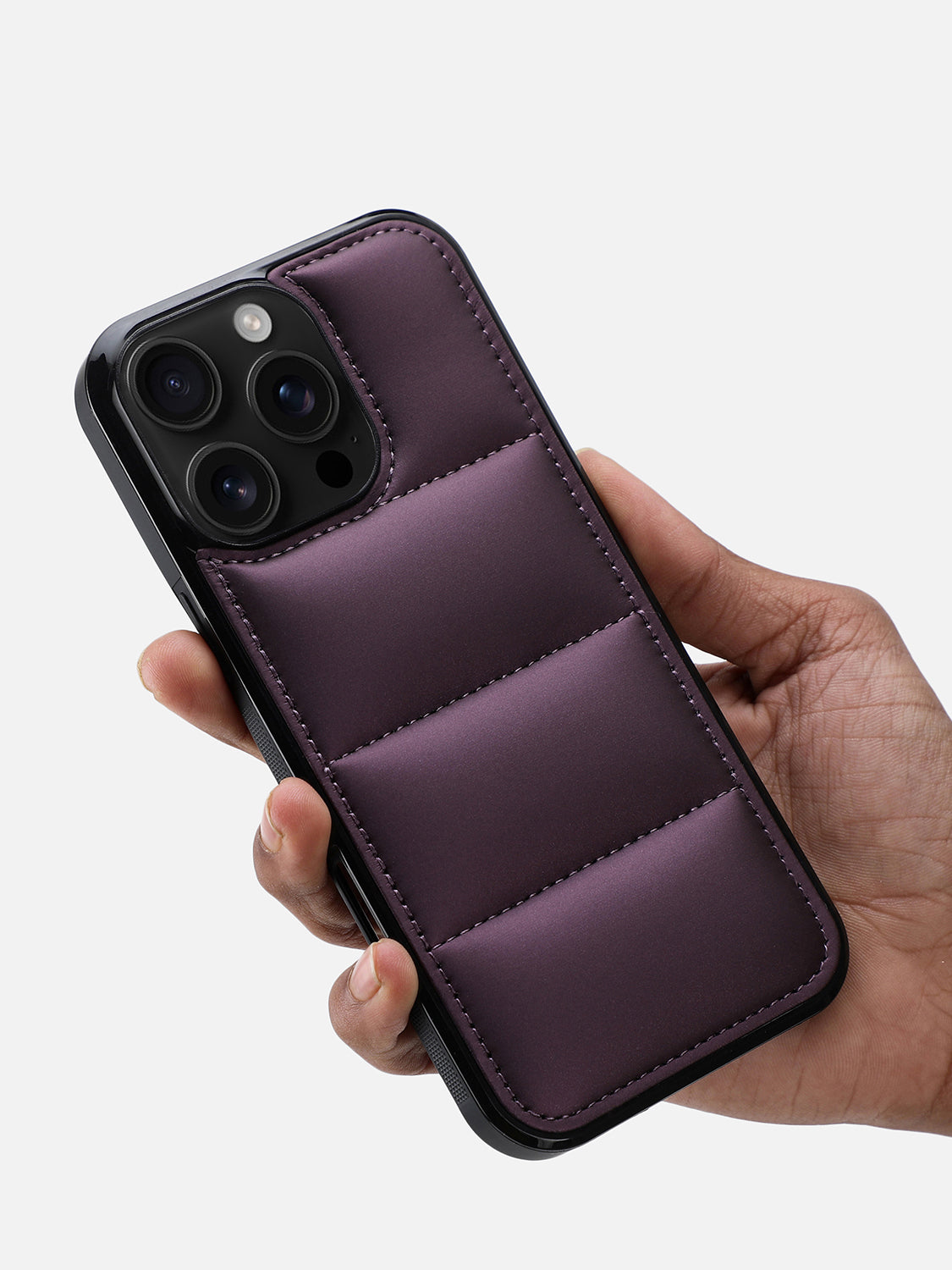 Puffer Case 2.0 - iPhone 16 Pro Max (Metallic Purple)