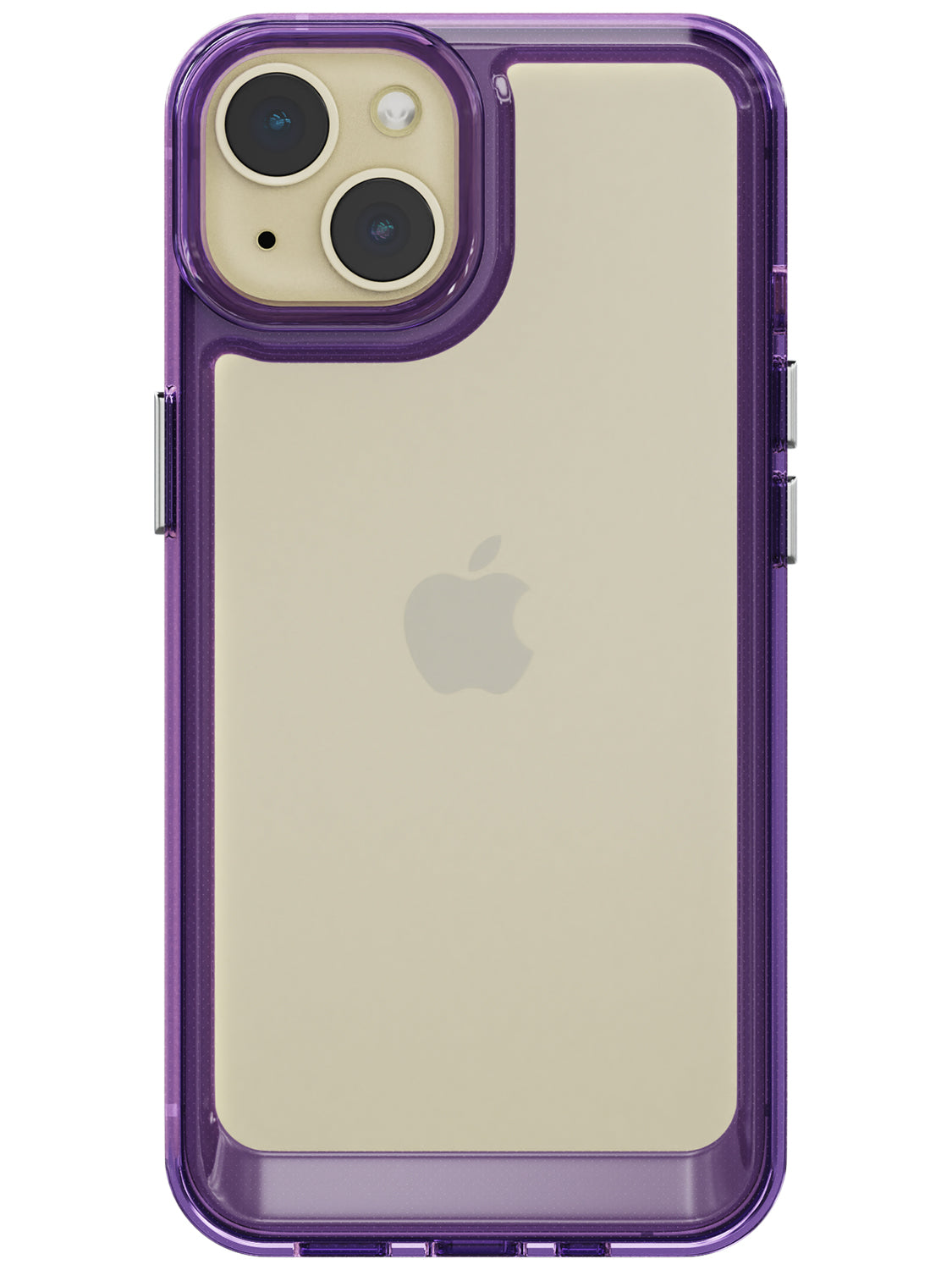Clear Case - iPhone 15 (Purple)