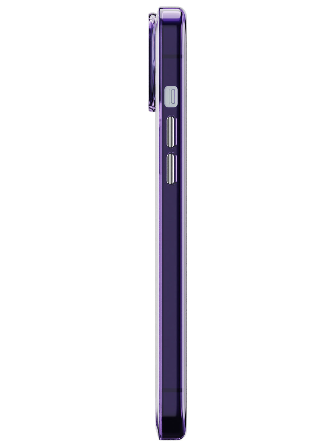 Clear Case - iPhone 15 Plus (Purple)