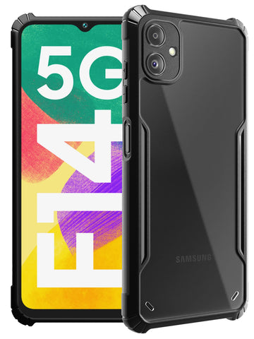 Clear Hybrid Bumper Case - Samsung Galaxy F14 5G