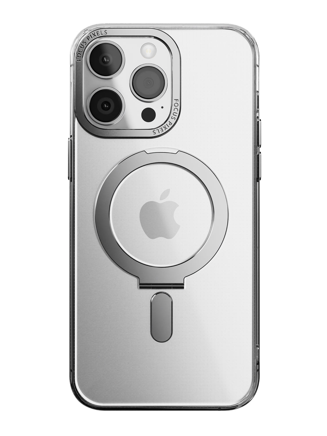 Clear Magsafe FlexiStand® Case - iPhone 14 Pro Max (Clear - Silver)