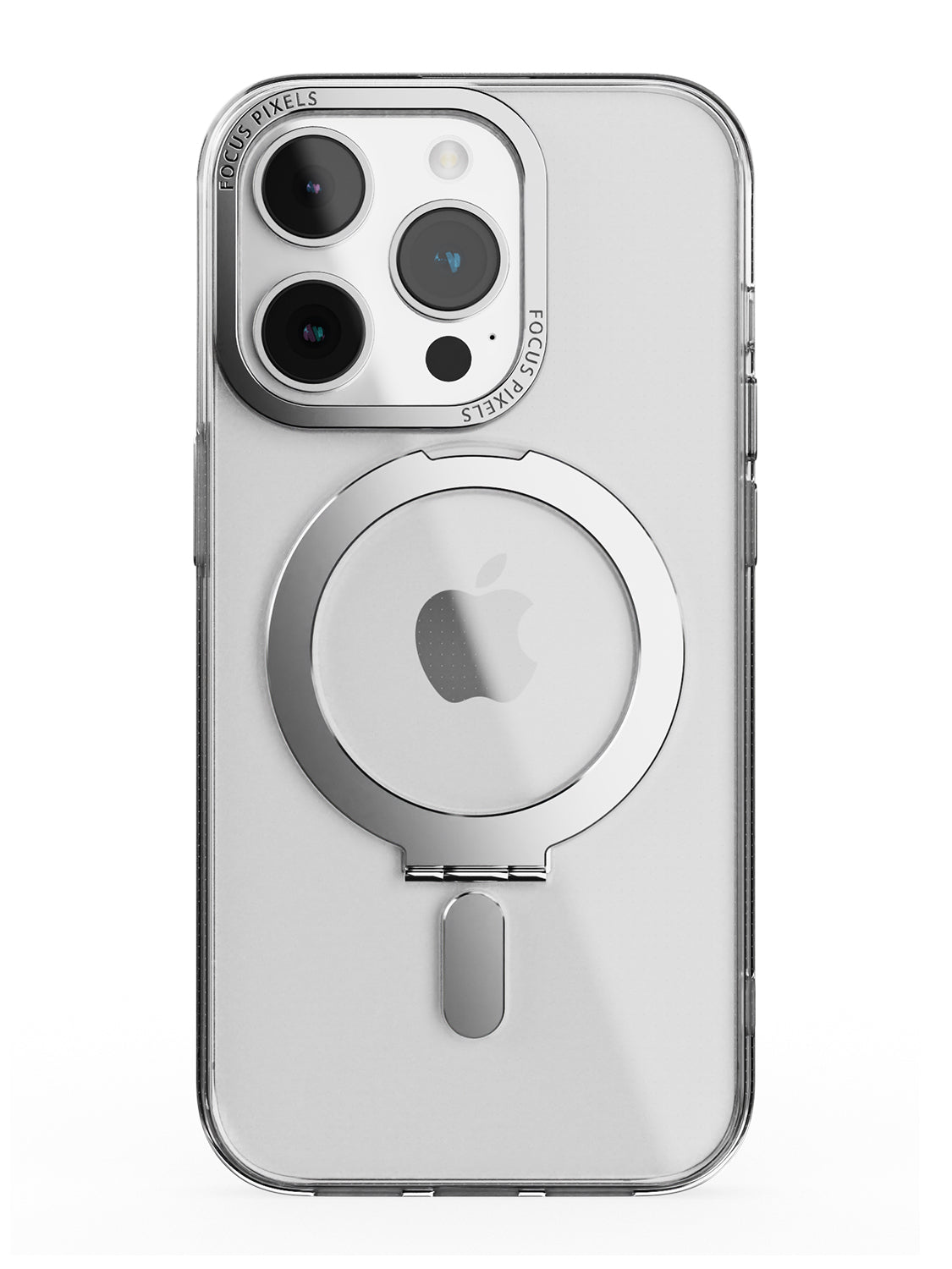 Clear Magsafe FlexiStand® Case - iPhone 14 Pro (Clear - Silver)