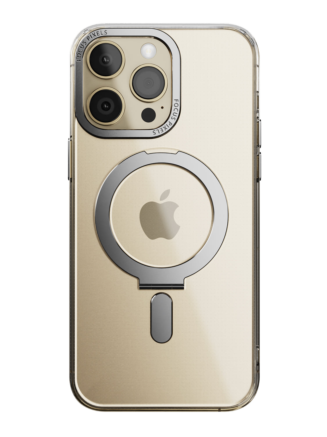 Clear Magsafe FlexiStand® Case - iPhone 14 Pro Max (Clear - Silver)