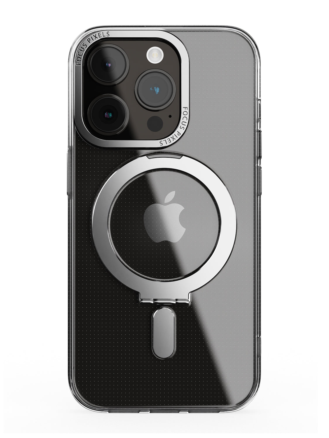 Clear Magsafe FlexiStand® Case - iPhone 14 Pro (Clear - Silver)