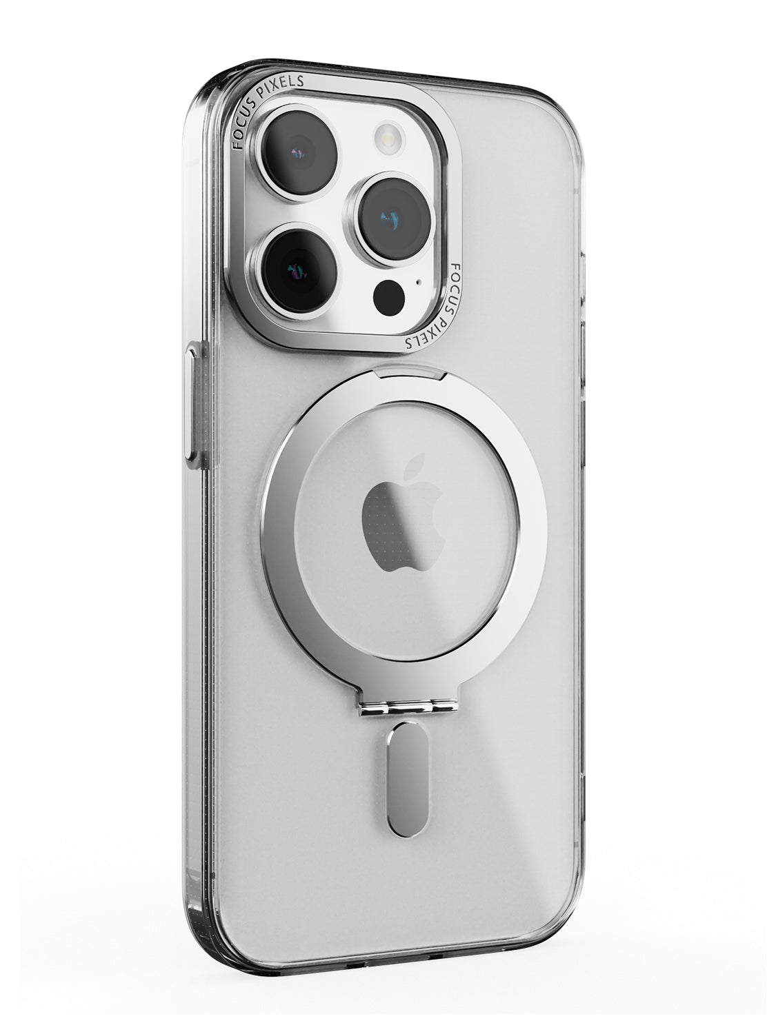 Clear Magsafe FlexiStand® Case - iPhone 14 Pro (Clear - Silver)