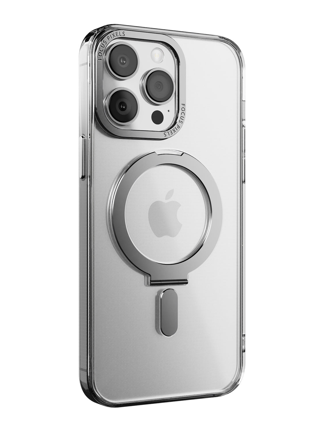 Clear Magsafe FlexiStand® Case - iPhone 14 Pro Max (Clear - Silver)