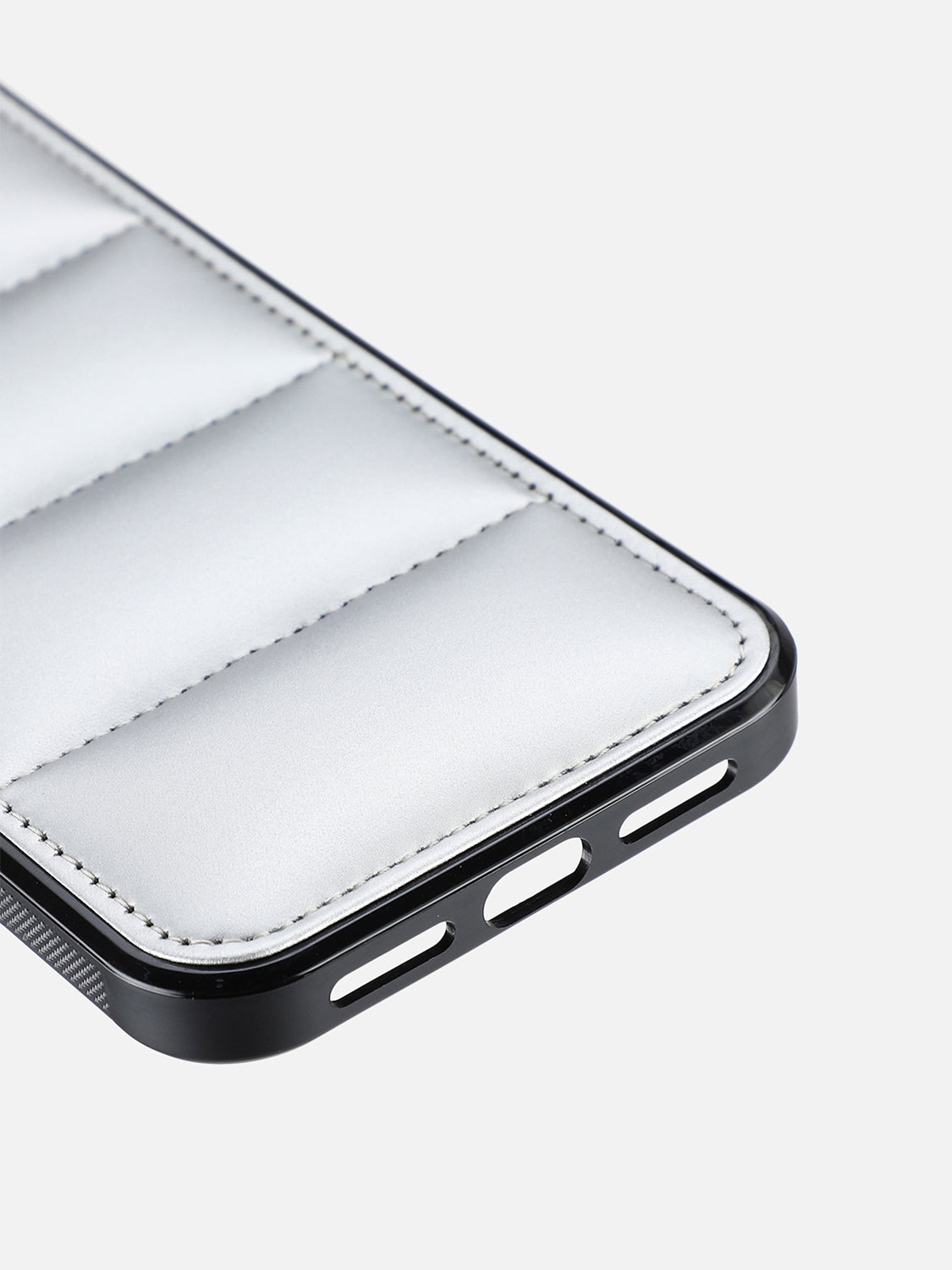 Puffer Case 2.0 - iPhone 16 (Silver)