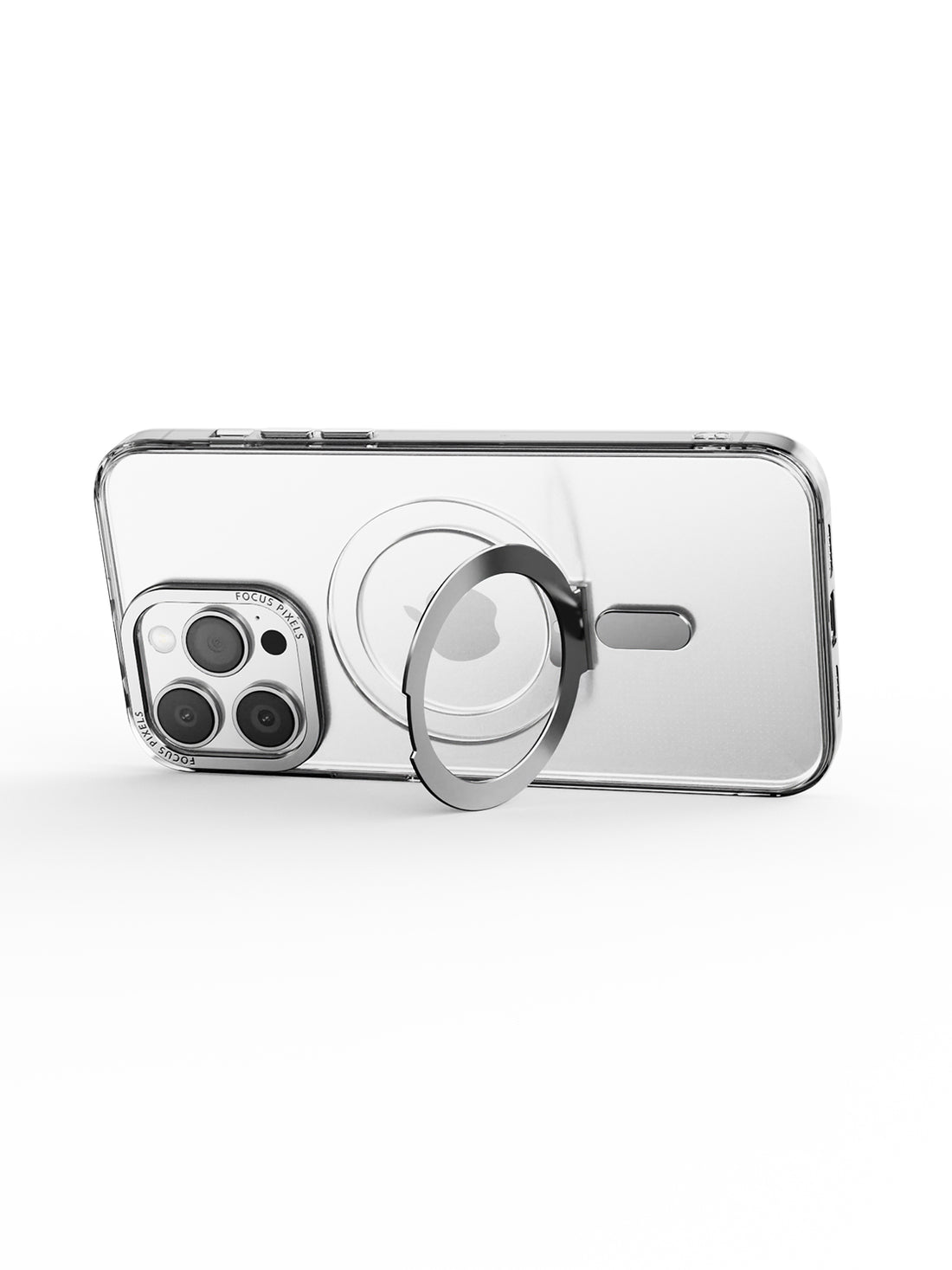 Clear Magsafe FlexiStand® Case - iPhone 14 Pro Max (Clear - Silver)