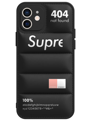 Supr Puffer Case - iPhone 12 (Black)
