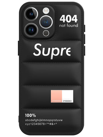 Supr Puffer Case - iPhone 15 Pro Max (Black)