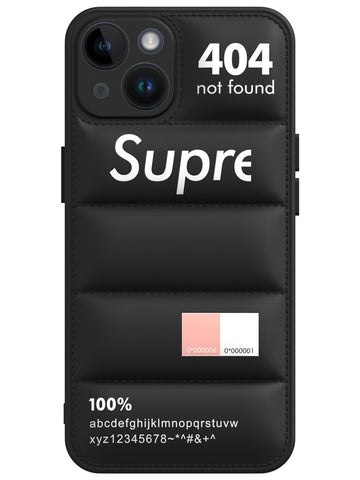 Supr Puffer Case - iPhone 15 (Black)