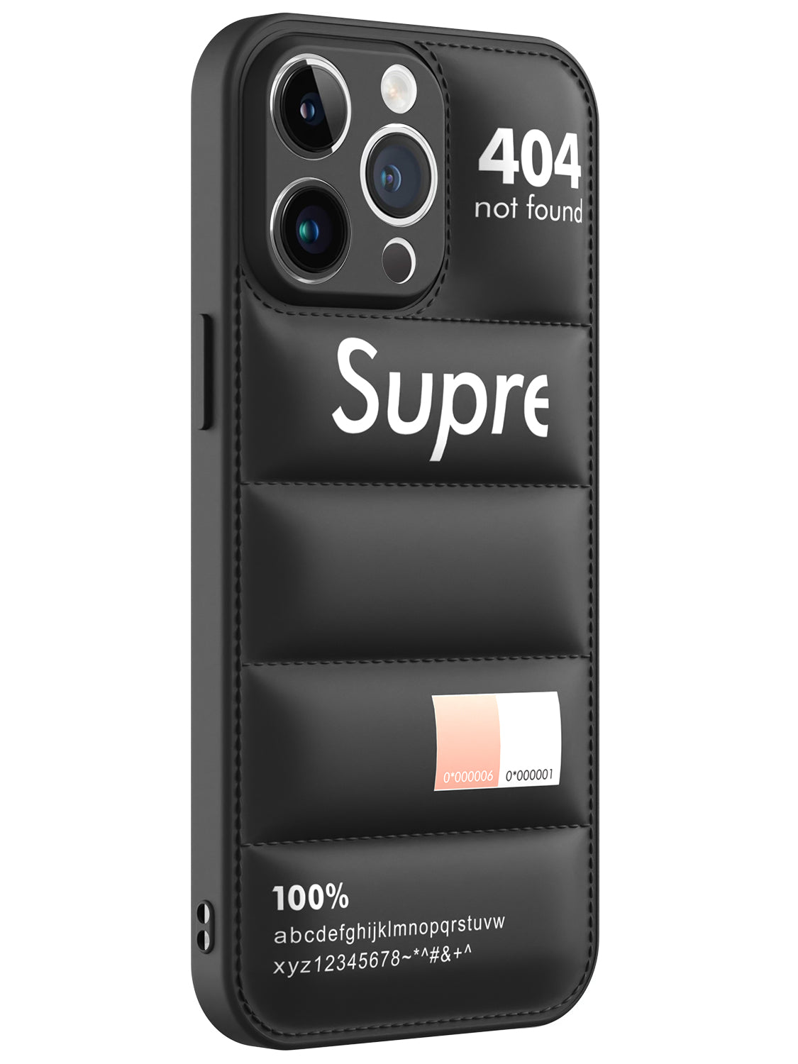 Black supreme 2025 iphone case