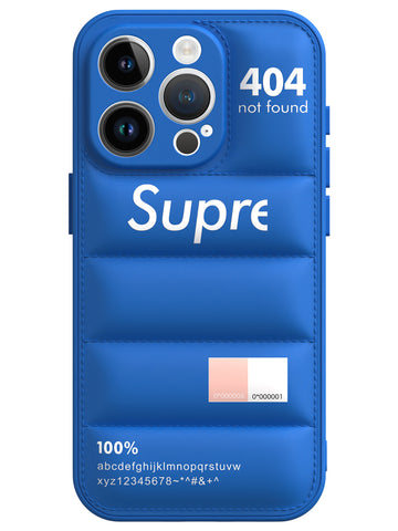 Supr Puffer Case - iPhone 15 Pro (Blue)