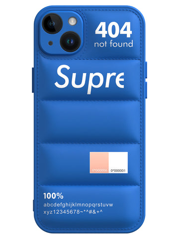 Supr Puffer Case - iPhone 15 Plus (Blue)