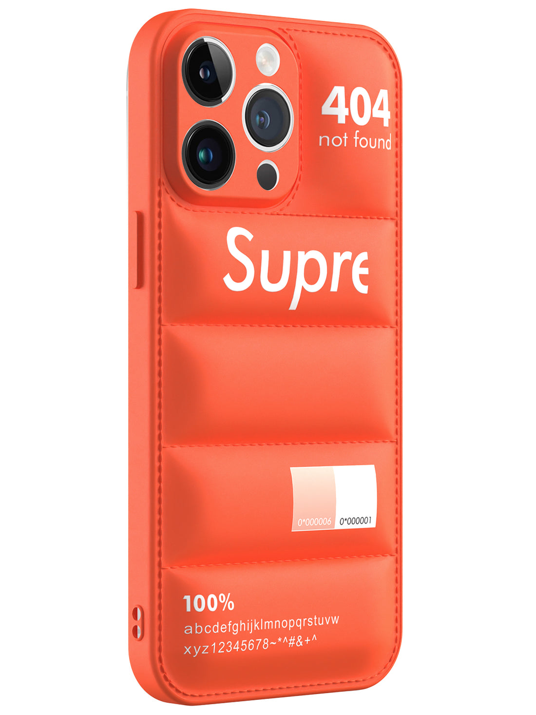 Supr Puffer Case - iPhone 15 Pro Max (Orange)