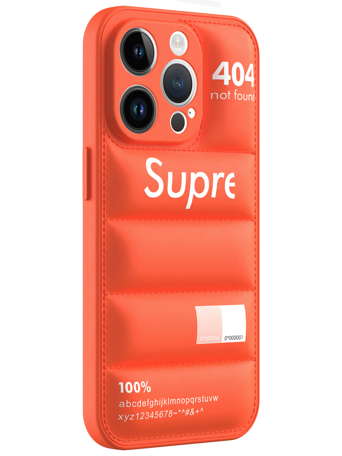 Supr Puffer Case - iPhone 15 Pro (Orange)