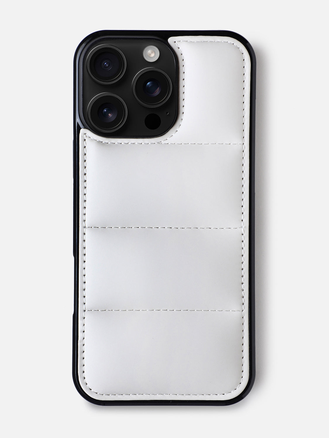 Puffer Case 2.0 - iPhone 16 Pro (White)